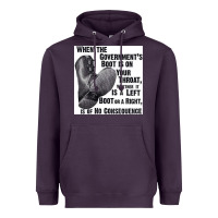 Plum Vintage Retro Anarchy Day Gift Heavyweight Hoodie - maiPhamDesign