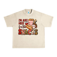 Sandshell i'm just here for the snacks baseball Urban Heavy Tee - Jasminsmagicworld