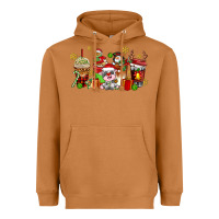 Meerkat christmas cow coffee cups Heavyweight Hoodie - AdoDesignShop