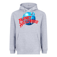 Heather Grey planet hollywood restaurant Heavyweight Hoodie - maiPhamDesign