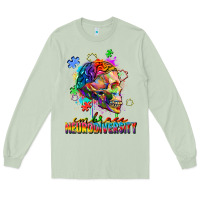 Matcha Embrace neurodiversity Long Sleeve Tee - FaDigitalArtStudio