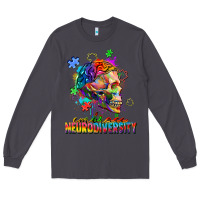 Smoke Embrace neurodiversity Long Sleeve Tee - FaDigitalArtStudio