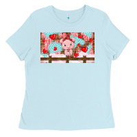 Cute Pig Ladies Tee | Teevron