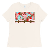 Bone cute pig Ladies Tee - TumblerDesignByShophia