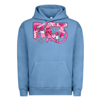 Pigment Pebble Blue breast cancer pct patient care technician Urban Hoodie - JahusDesignShop