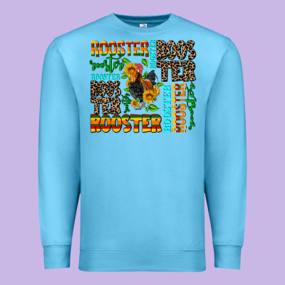 Rooster Premium Sweatshirt Designed By Adodesignshop