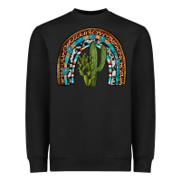 Black revize cactus gemstone rainbow Heavyweight Sweatshirt - Artiststas