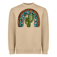 Revize Cactus Gemstone Rainbow Heavyweight Sweatshirt | Teevron