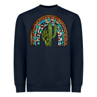 Navy revize cactus gemstone rainbow Heavyweight Sweatshirt - Artiststas