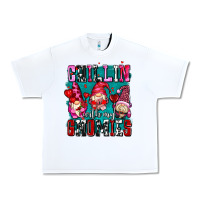 White chillin with my gnomies olivia Urban Heavy Tee - OliviaCreatesArt