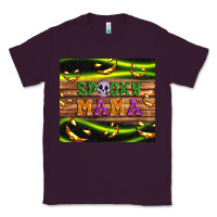 Plum Spooky mama Classic Tee - Artiststas