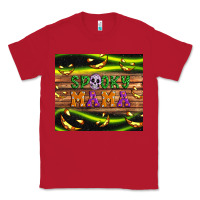 Red Spooky mama Classic Tee - Artiststas