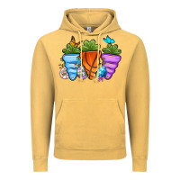 Vintage Mustard Basketball Easter sports carrots Vintage Hoodie - OliviaCreatesArt