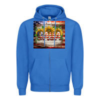 Patriotic Yaya Tumbler Zipper Hoodie | Teevron