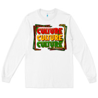 White culture Long Sleeve Tee - FaDigitalArtStudio