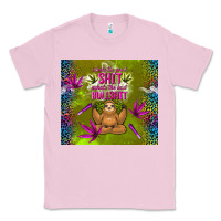 Bubblegum Pink inhale the good shit exhale the bad bullshit Classic Tee - TumblerDesignByShophia
