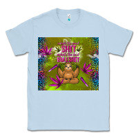 Dusty Blue inhale the good shit exhale the bad bullshit Classic Tee - TumblerDesignByShophia
