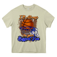 Mossy I'll always be your biggest fan basketball Heavy Core Tee - NancyCooperArtShop