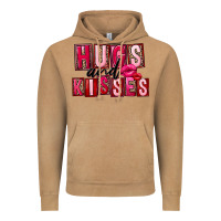 Vintage Camel Hugs and kisses Valentine's Day Vintage Hoodie - FaDigitalArtStudio