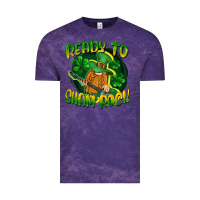 Cloud Purple Ready to sham rock St. Patrick's Day Vintage Tee - CowGirlArtShop