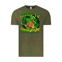 Vintage Olive Ready to sham rock St. Patrick's Day Vintage Tee - CowGirlArtShop