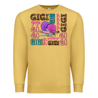 Antique Gold gigi gigi with knitting Premium Sweatshirt - AdoDesignShop