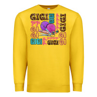 Lemon gigi gigi with knitting Premium Sweatshirt - AdoDesignShop