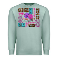 Seafoam gigi gigi with knitting Premium Sweatshirt - AdoDesignShop