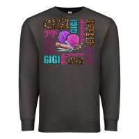 Smoke gigi gigi with knitting Premium Sweatshirt - AdoDesignShop