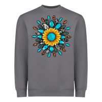 Storm gemstone sunflower Heavyweight Sweatshirt - Artiststas