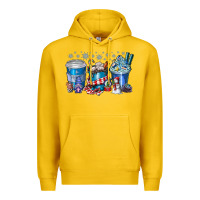 Lemon Christmas Coffee Premium Hoodie - CowhideDigitalArt