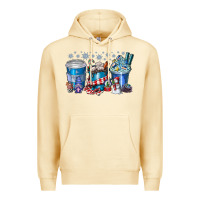 Pina Colada Christmas Coffee Premium Hoodie - CowhideDigitalArt