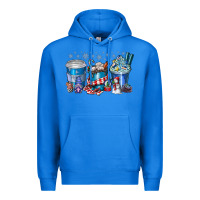 True Royal Christmas Coffee Premium Hoodie - CowhideDigitalArt