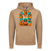 Vintage Coffee Thanksgiving Cold Drink Frappe Vintage Hoodie - FaDigitalArtStudio
