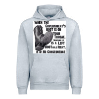 Heather Grey Vintage Retro Anarchy Day Gift Urban Hoodie - maiPhamDesign