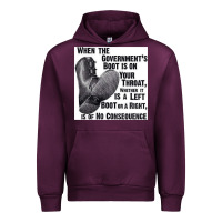 Mauve Wine Vintage Retro Anarchy Day Gift Urban Hoodie - maiPhamDesign