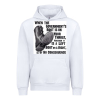 White Vintage Retro Anarchy Day Gift Urban Hoodie - maiPhamDesign