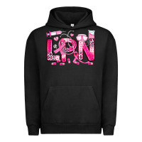 Pigment Black breast cancer lpn licensed practical nurse Urban Hoodie - JahusDesignShop