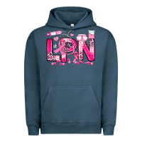 Pigment Midnight Navy breast cancer lpn licensed practical nurse Urban Hoodie - JahusDesignShop
