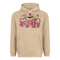 Mushroom pink christmas teeth Heavyweight Hoodie - AdoDesignShop