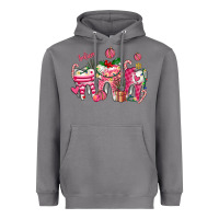 Storm pink christmas teeth Heavyweight Hoodie - AdoDesignShop