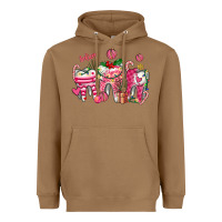 Toasted Coconut pink christmas teeth Heavyweight Hoodie - AdoDesignShop