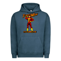 Pigment Midnight Navy turbo man Urban Hoodie - maiPhamDesign