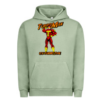 Pigment Oil Green turbo man Urban Hoodie - maiPhamDesign