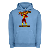 Pigment Pebble Blue turbo man Urban Hoodie - maiPhamDesign