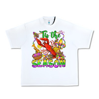 White tis the season mardi gras olivia Urban Heavy Tee - OliviaCreatesArt