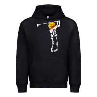 Black Golf Skeleton Pumpkin Halloween Shirt Urban Hoodie - maiPhamDesign