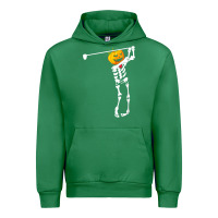 Emerald Golf Skeleton Pumpkin Halloween Shirt Urban Hoodie - maiPhamDesign