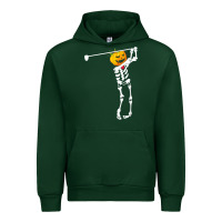 Forest Green Golf Skeleton Pumpkin Halloween Shirt Urban Hoodie - maiPhamDesign