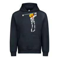 Navy Golf Skeleton Pumpkin Halloween Shirt Urban Hoodie - maiPhamDesign